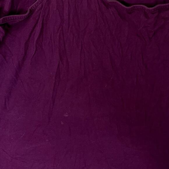 Patagonia Women's Purple and Black Shirt Racerback Fitz Roy Bear Logo - Picture 4 of 5